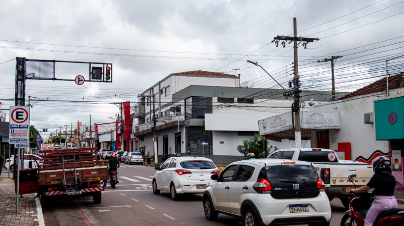 onda verde trânsito de Cuiabá